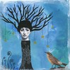 The Tree woman deeply in love with the king bird