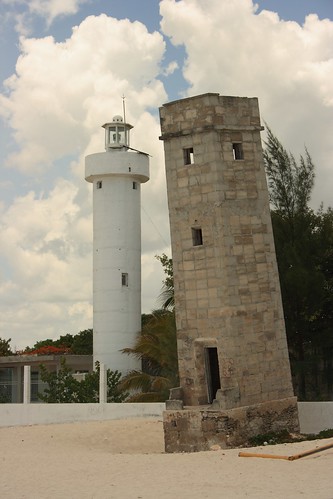 Inclined Lighthouse of Celestun