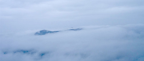 Eastern ridge in cloud