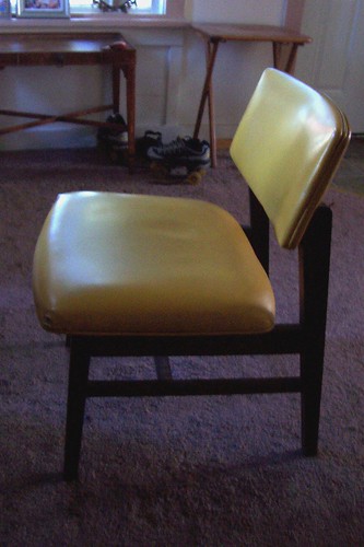 chair: fifty cents at thrift store.