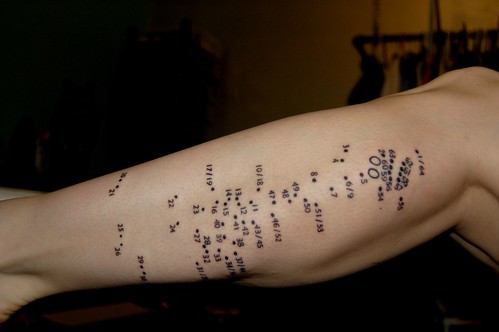 The Final Connect-the-Dots Giraffe Tattoo by Colleen AF Venable