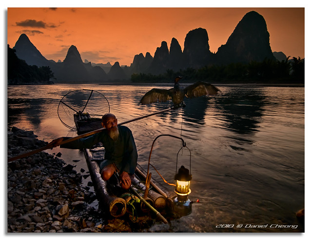 The Old Fisherman and his Cormorant [1] by DanielKHC