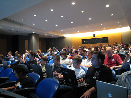 Mozilla developers attending the Dev Day in Paris