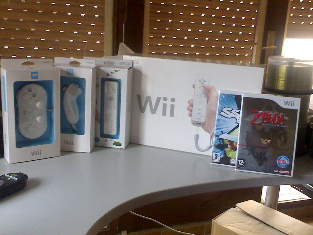 Wii (blanca, ho sé)