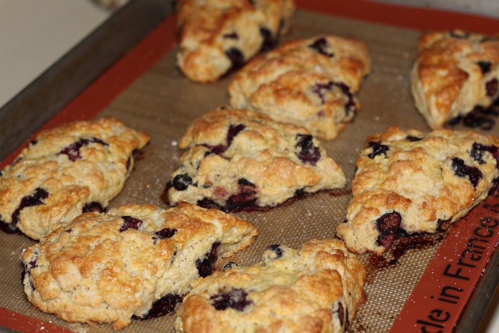 blueberry buttermilk scones