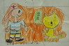 6.2ys-20101012-yoyo在學校畫的小花貓