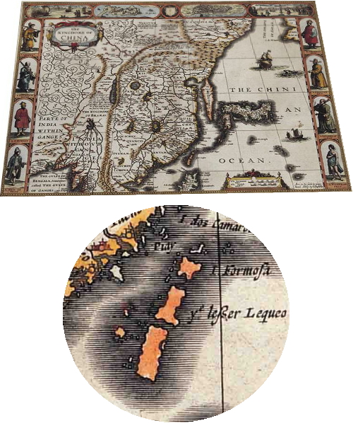 無限台南 - 台灣古地圖1626年
