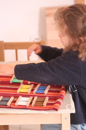 Montessori en famille, vie sensorielle
