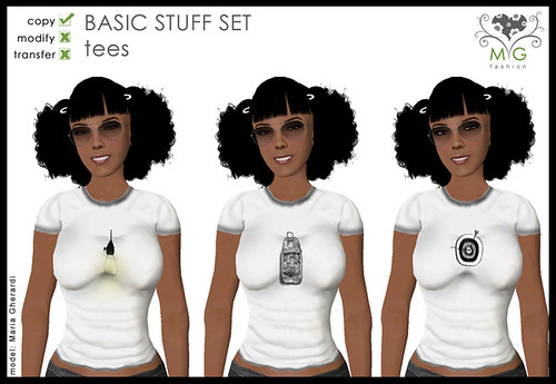 [MG fashion] Basic Stuff Set - tees