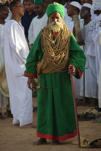 Prayer leader at Sufi Dancing in Khartoum