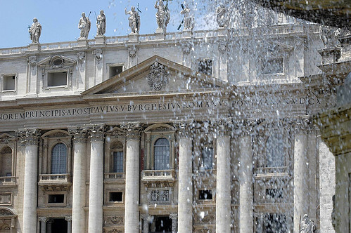Fountain and St. Peter's