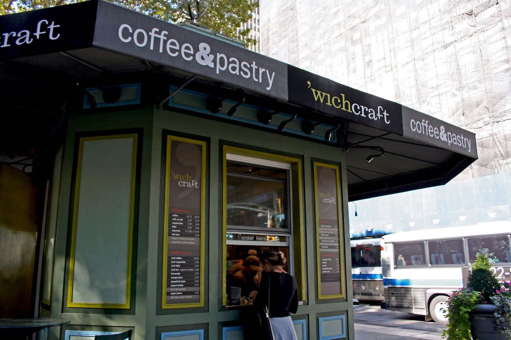 'wichcraft's coffee & pastry stand