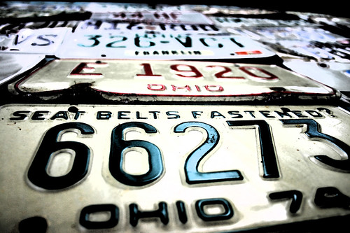 ohio license plates