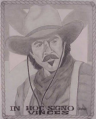 Cowboy Tom Selleck - In Pencil