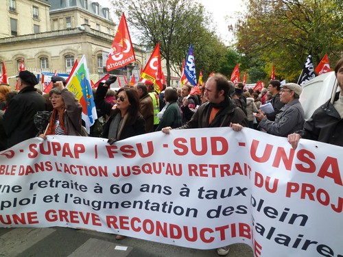 1022法國罷工遊行12
