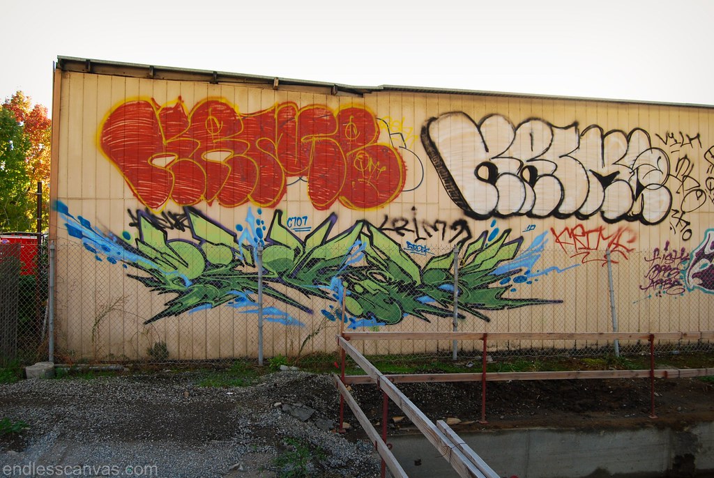 Pemex Krime Graffiti East Bay. 