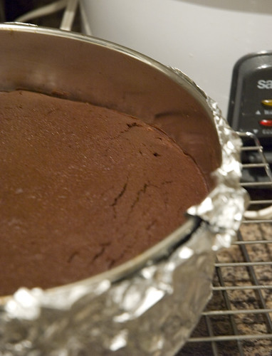 baked chocolate torte