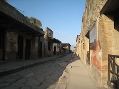 streets of pompei