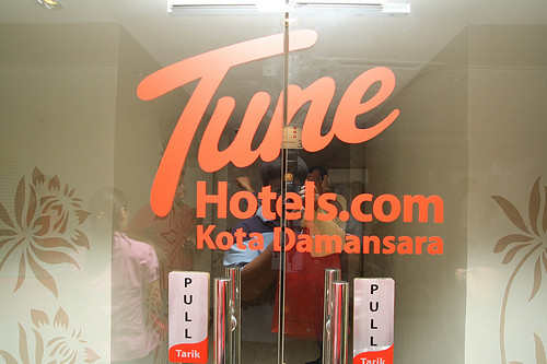 Entrance to Tune Hotel