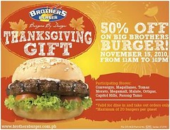 Brothers Burger 50% Off