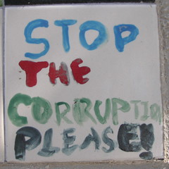 Stop the corruption