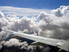 In my plane - sky & Clouds