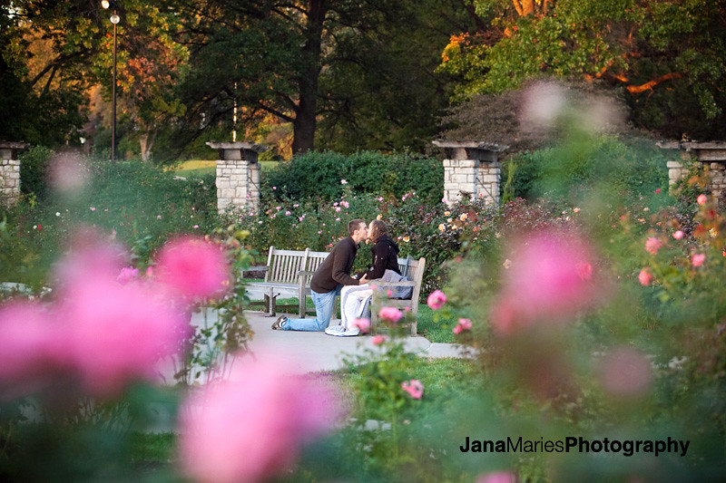 Lose Park Kansas City, Jenny & Austin proposal, Kansas City wedding photography, Jana Marie Photography