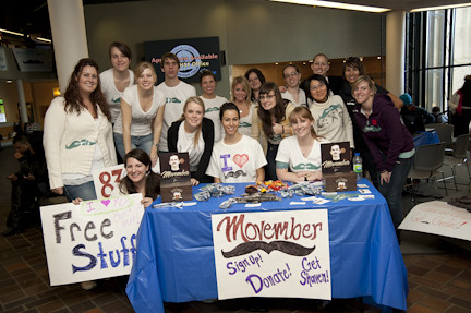 Movember Launch at Humber College