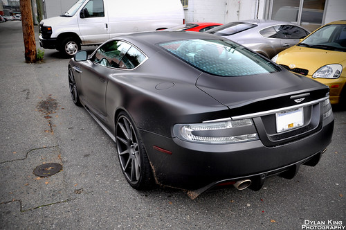 view large Matte Black Aston Martin DBS All Rights Reserved