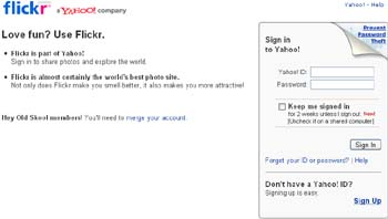 Flickr vs Yahoo!