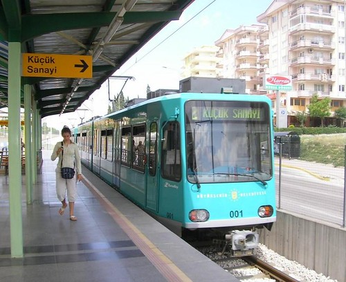 Bursa light metro lines/Turkey by tramturk.