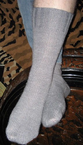 Grey Husband Sock