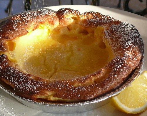German pancakes are really Yorkshire Pudding but sweet instead of savory.