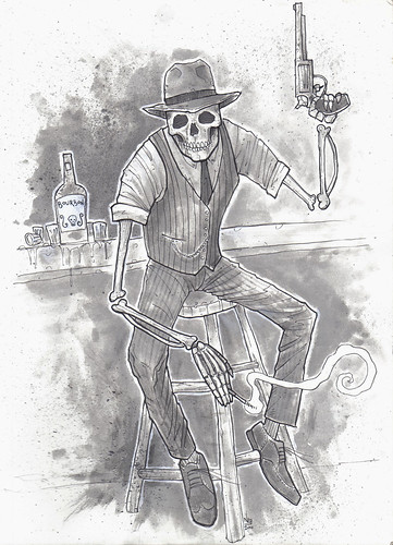bourbon skeleton