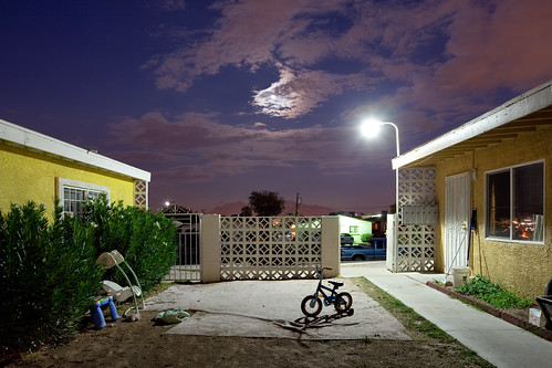 Bicycle, Light, Moon