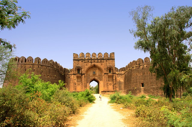 Rohtas Fort wide View