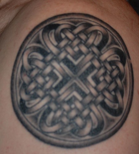 Celtic love knot. Elm Street Tattoo