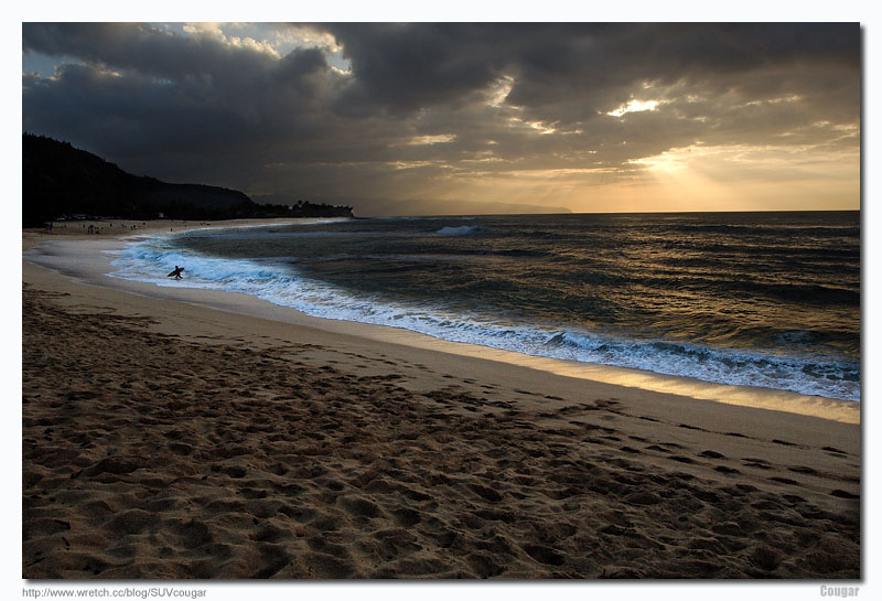hawaii beach sunset. Sunset beach, Hawaii