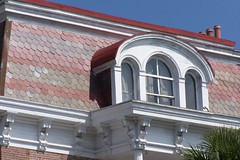 close-up of roof
