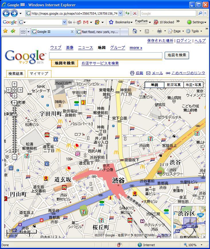 kfc google maps