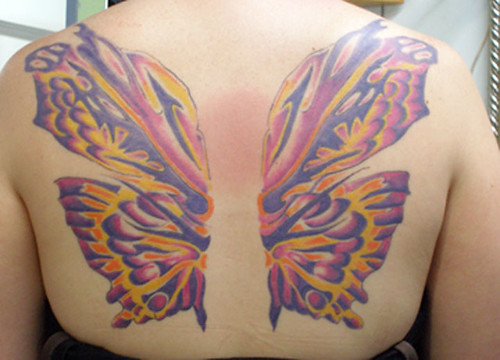 Butterfly Wings Tattoos