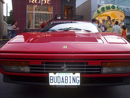 The face of a Ferrari 328 GTS... BUDABING!