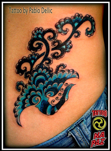 Phoenix Tribal Tattoo by Pablo Dellic