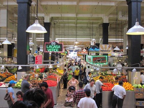 grand central market in LA