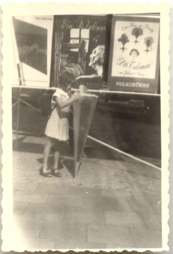 Vintage photo school cone