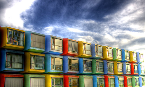 Living in a colourful box
