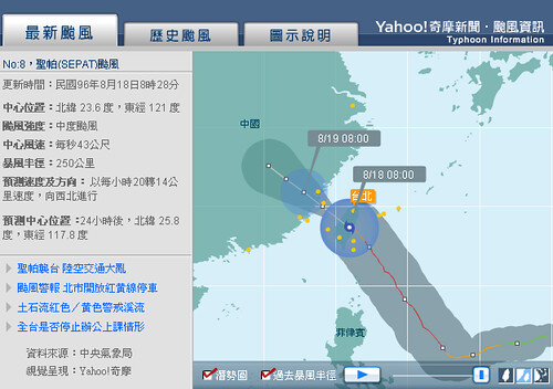 Yahoo!Typhoon Flash