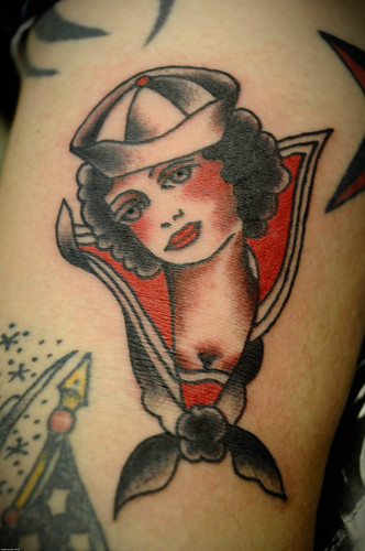  Sailor Girl Tattoo 