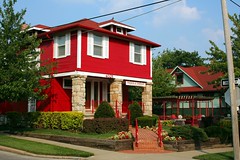 Red house in Westport