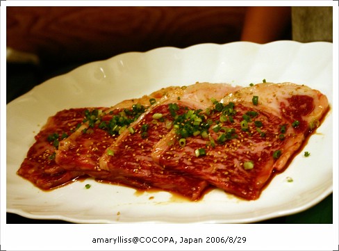 cocopa 的松版牛肉燒肉晚餐